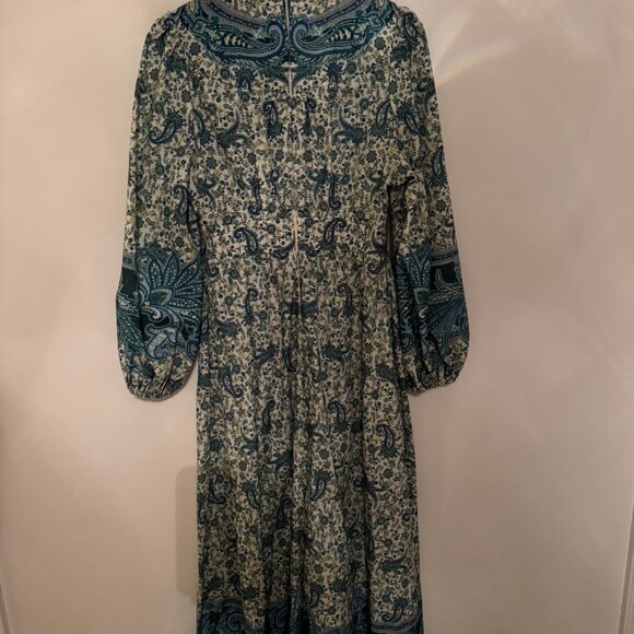 Zimmerman | Ottie Plunge Midi Dress - Picture 3 of 5